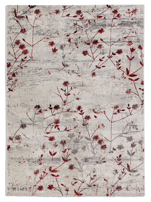 Astra Antea 6626 Webteppich Blumen Rot