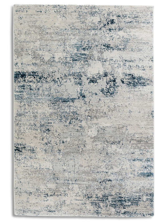 Astra Antea 6626 Webteppich Vintage Blau/Creme