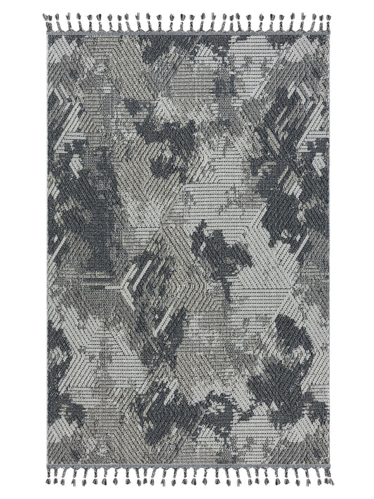 Astra Trevi 6831 In- & Outdoorteppich Allover Blau