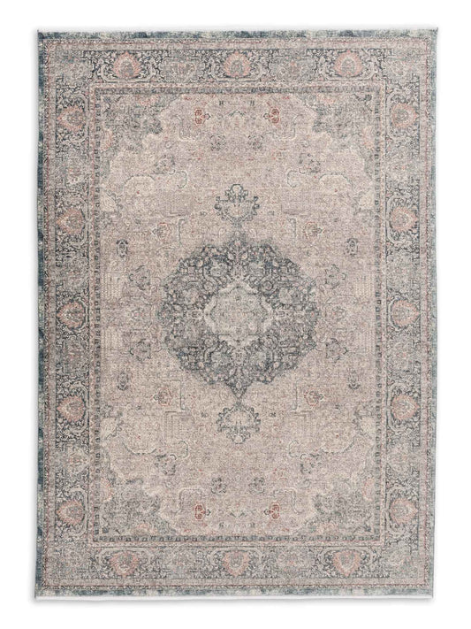 Astra Tropea Teppich Medaillon Blau