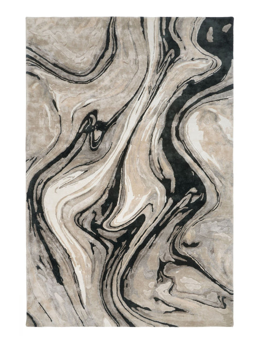 Carpet Decor Blur Teppich Schwarz