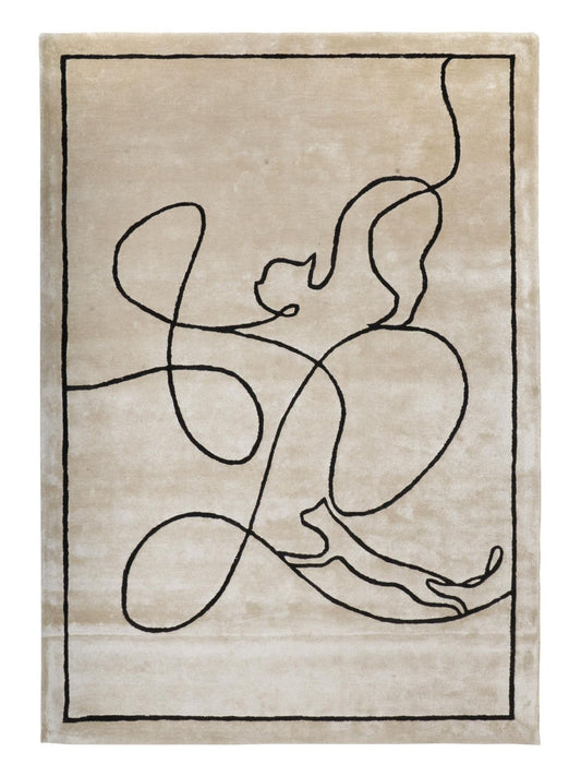 Carpet Decor Cats Teppich Ivory