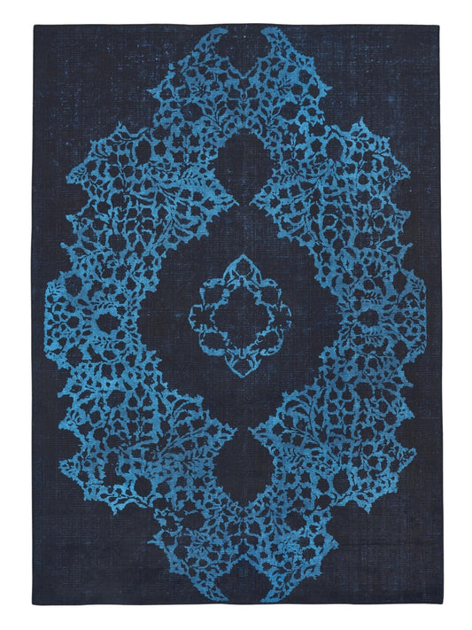Carpet Decor Ornament Teppich Blau