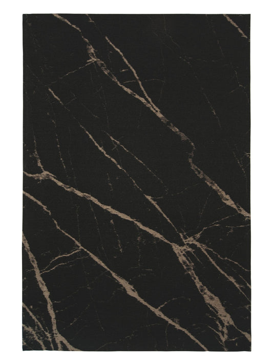 Carpet Decor Pietra Teppich Schwarz Honig