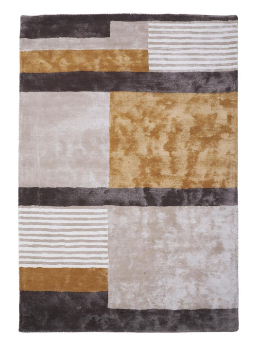 Carpet Decor Retro Teppich Gelb