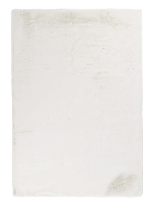 Dekowe Lotti Hochflorteppich weiß