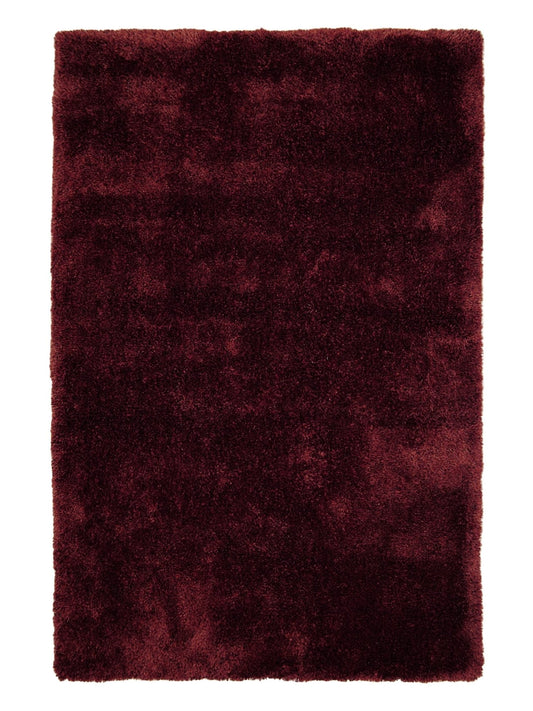 Dekowe Sensit Hochflorteppich rot