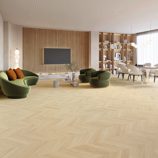Joka Klebe-Vinyl Design 555 Evolut 2,5/0,55mm Chevron 5801 Almond Oak EIR 52,26x9,24