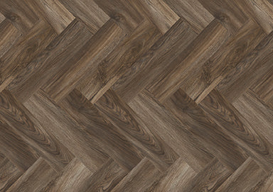 Joka Klebe-Vinyl Design 555 Evolut 2,5/0,55mm Fischgrät 5106 Mud Oak EIR 63,20x15,80cm