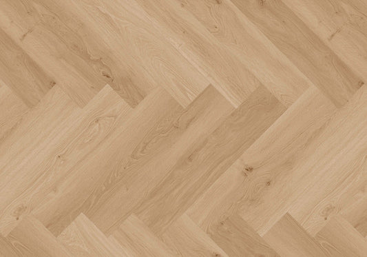 Joka Klebe-Vinyl Designböden 555 Wooden Styles Herringbone 2,5/0,55 mm 6704 OakBlond EIR