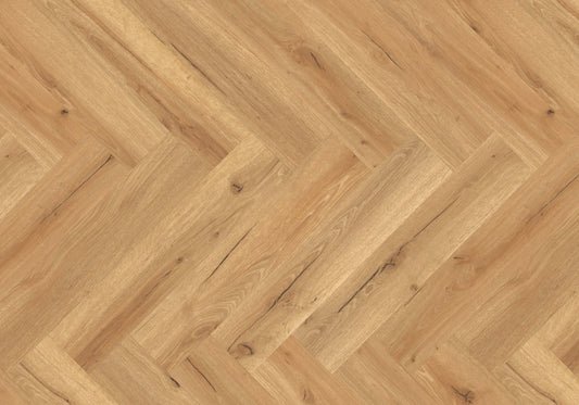 Joka Klebe-Vinyl Designböden 555 Wooden Styles Herringbone 2,5/0,55 mm 6706 OakChaletEIR