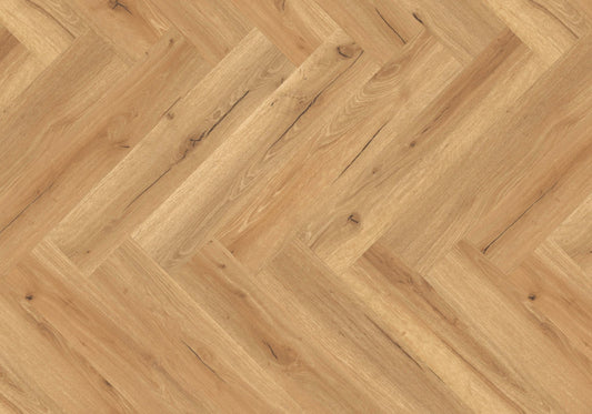 Joka Klick-Vinyl Designböden 555 Wooden Styles Herringbone Click 7,0/0,55 mm m. IXPE 706H Oak Chalet EIR