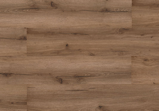 Repac Klick-Vinyl Legend Oak 50-03 MF99937 - eiche dunkelbraun | inkl. Trittschalldämmung & weißer Sockelleiste