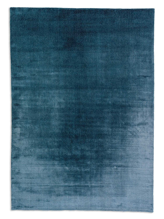 Schöner Wohnen Aura 6017 Webteppich Blau