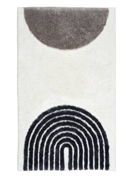 Schöner Wohnen Barbados Badematte Semi-Circle Linien