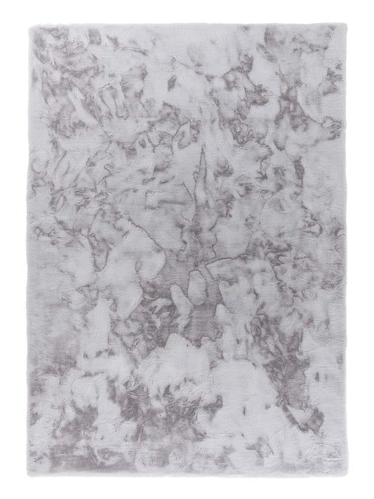Schöner Wohnen Tender 6281 Kunstfellteppich Silber