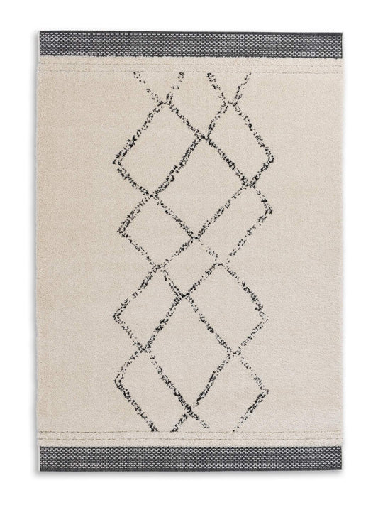 Schöner Wohnen Winsome 6318 42 Teppich Weiß Raute