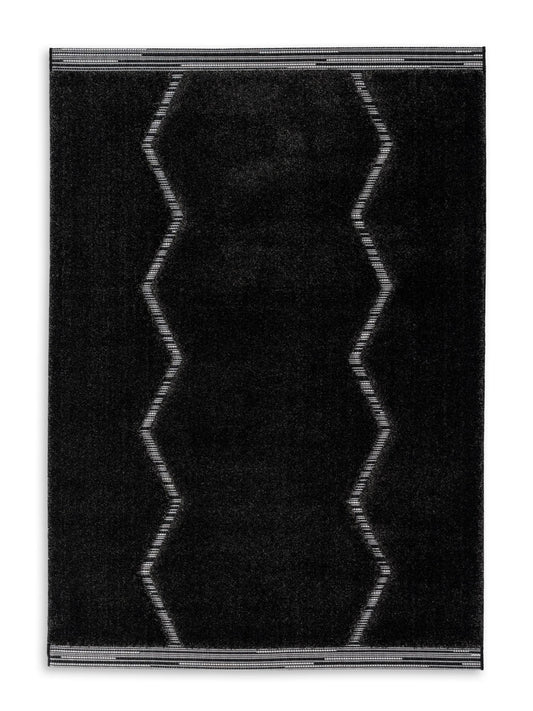 Schöner Wohnen Winsome 6318 Teppich Schwarz Streifen