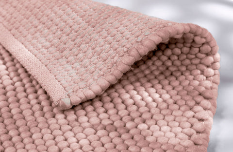 Schöner Wohnen Poppy 6024 Handwebteppich Rosé