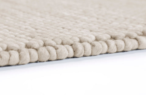 Schöner Wohnen Poppy 6024 Handwebteppich Weiß
