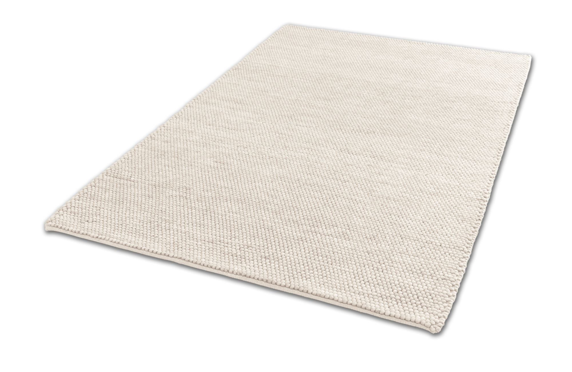 Schöner Wohnen Poppy 6024 Handwebteppich Weiß