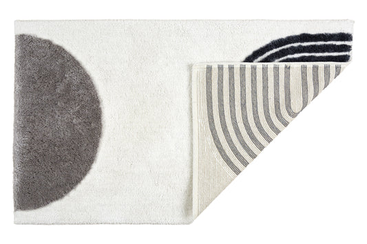 Schöner Wohnen Barbados Badematte Semi-Circle Linien