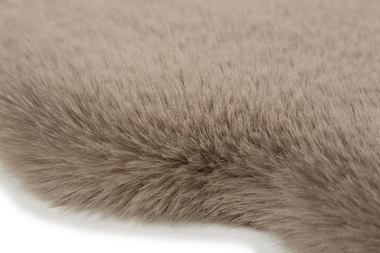 Schöner Wohnen Tender Deluxe shape 6286 Hochflorteppich Braun