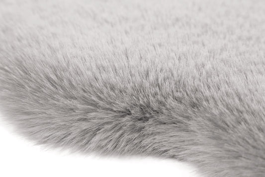 Schöner Wohnen Tender Deluxe shape 6286 Hochflorteppich Silber