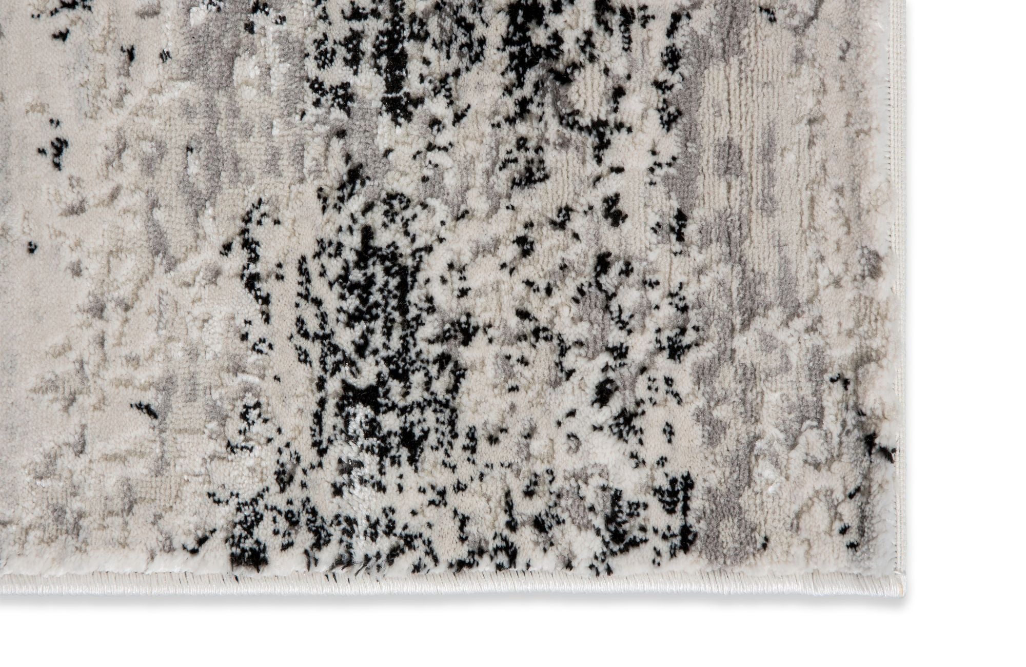 Astra Antea 6626 Webteppich Vintage Schwarz/Beige