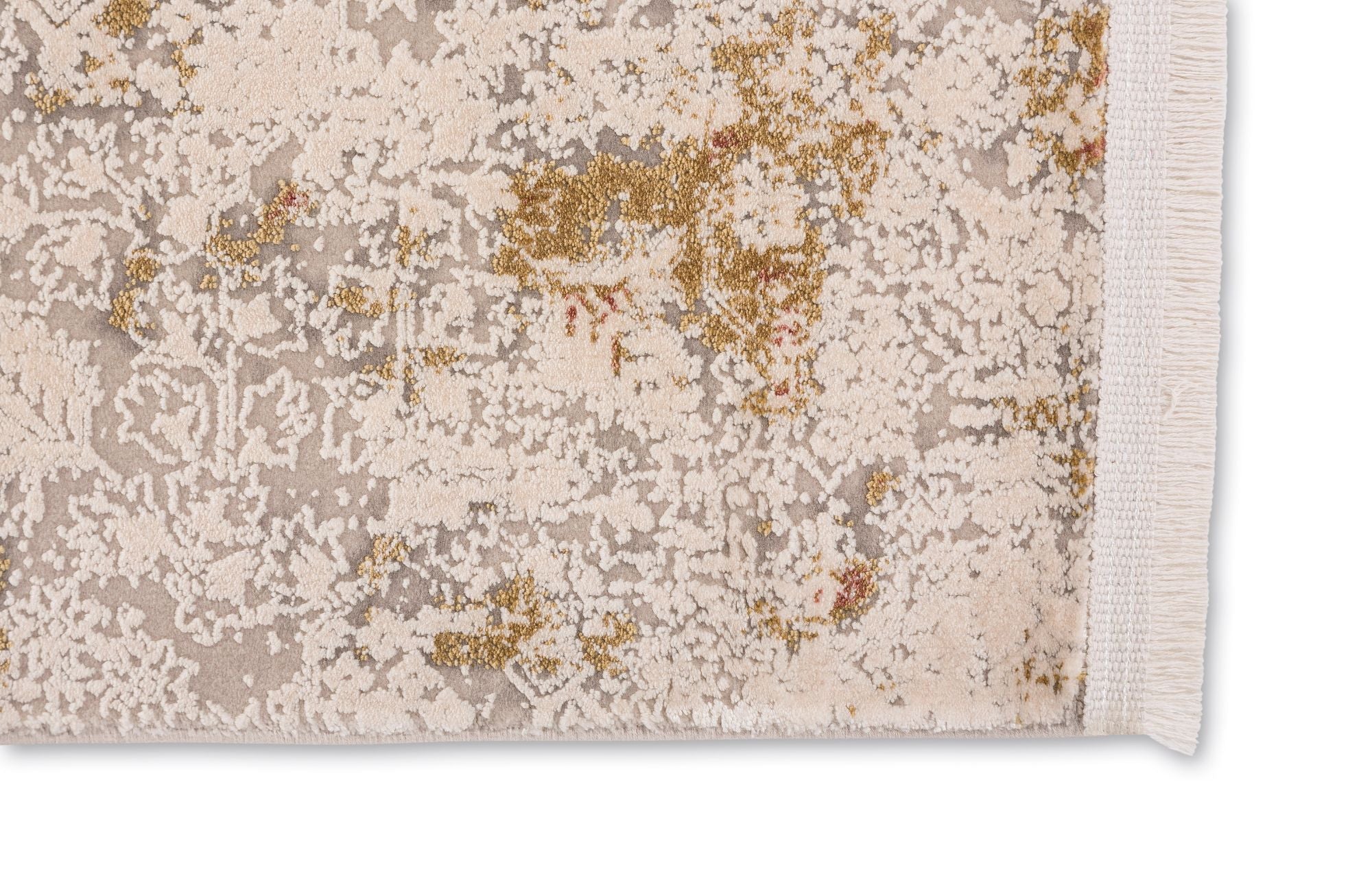 Astra Gravina 6624 Kurzflorteppich Rot/Beige