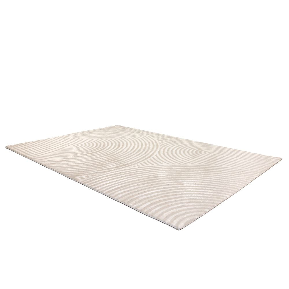 Astra Jules 6992 Kurzflor-Teppich Kringel Creme