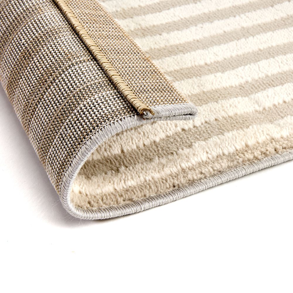 Astra Jules 6992 Kurzflor-Teppich Kringel Creme