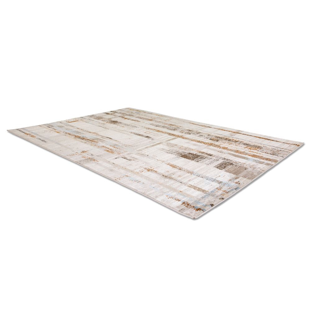 Astra Jules 6992 Kurzflor-Teppich Striche Grau/Beige