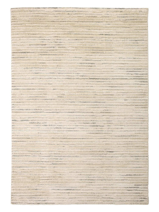 Astra Lou 6991 Kurzflor-Teppich Streifen Creme-Grau