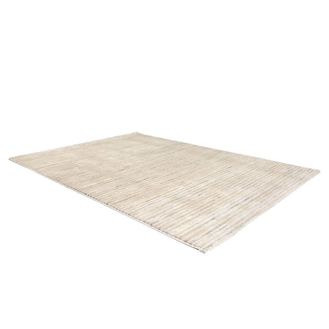 Astra Lou 6991 Kurzflor-Teppich Streifen Creme-Grau