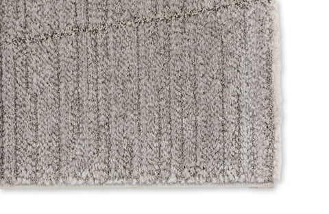 Astra Maglie Teppich Streifen Grau Ecke