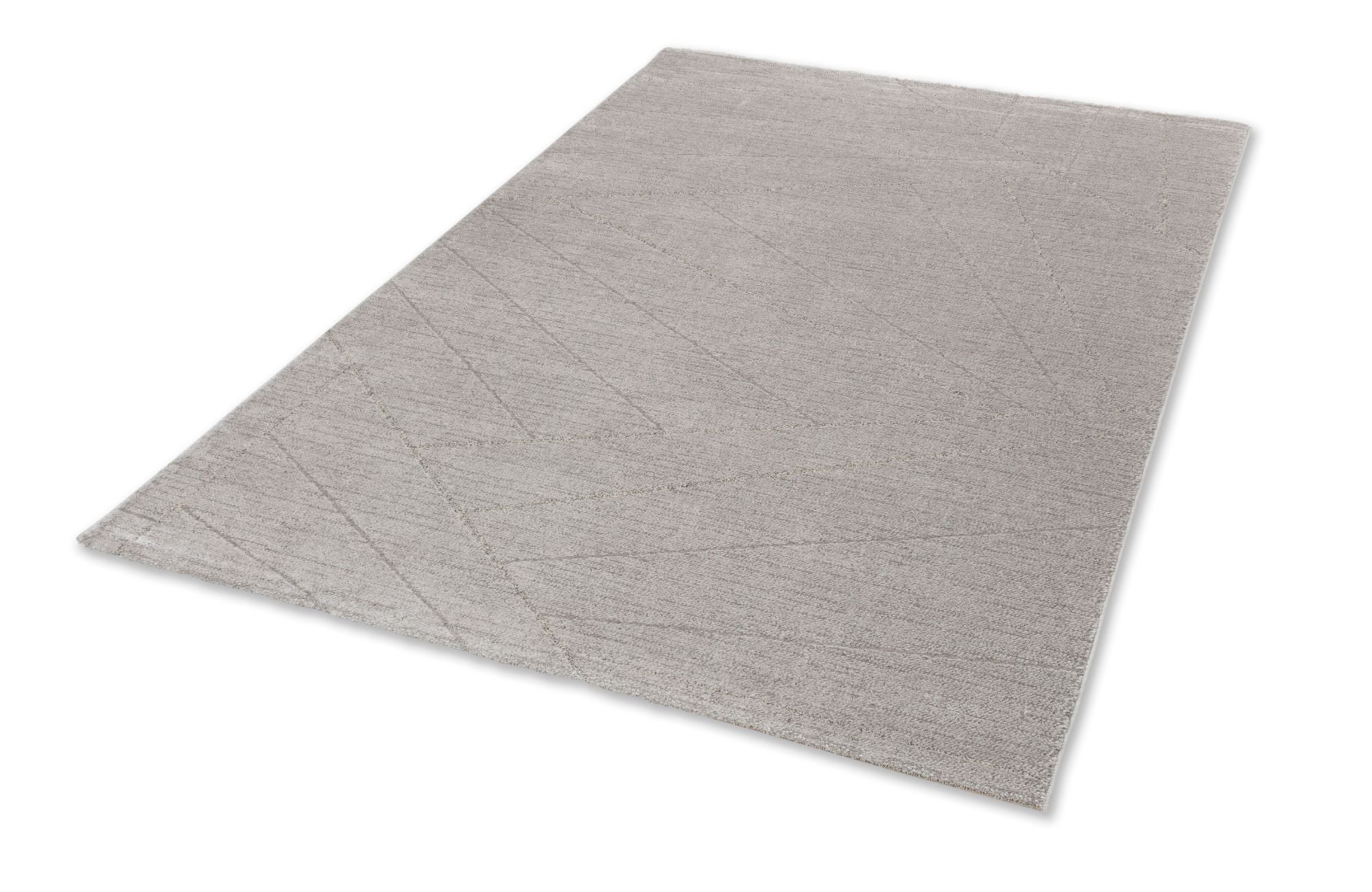 Astra Maglie Teppich Streifen Grau Quer