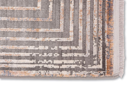 Astra Mirano 6623 Teppich Dunkelgrau/Creme
