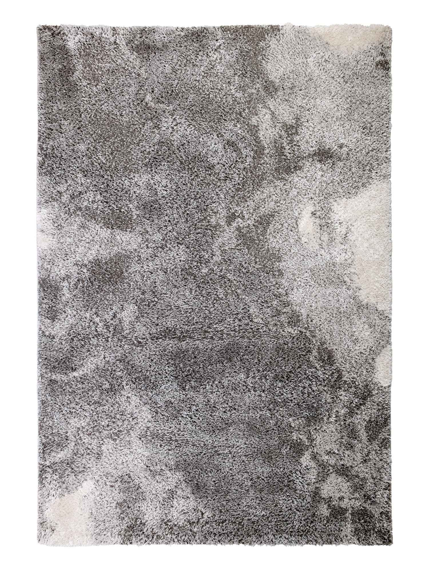 Astra Paulie 6983 Hochflor-Teppich Marmor Silber