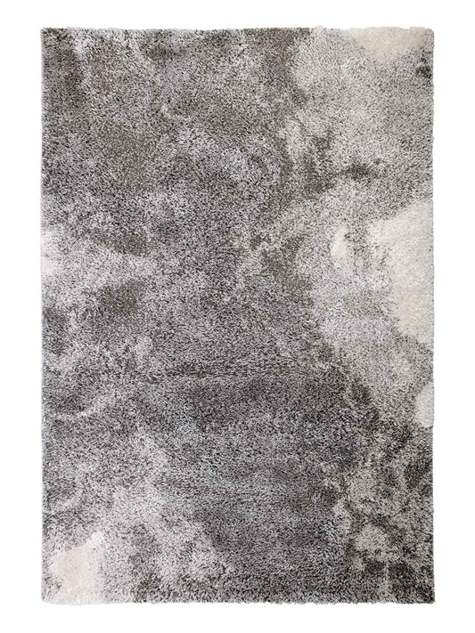 Astra Paulie 6983 Hochflor-Teppich Marmor Silber