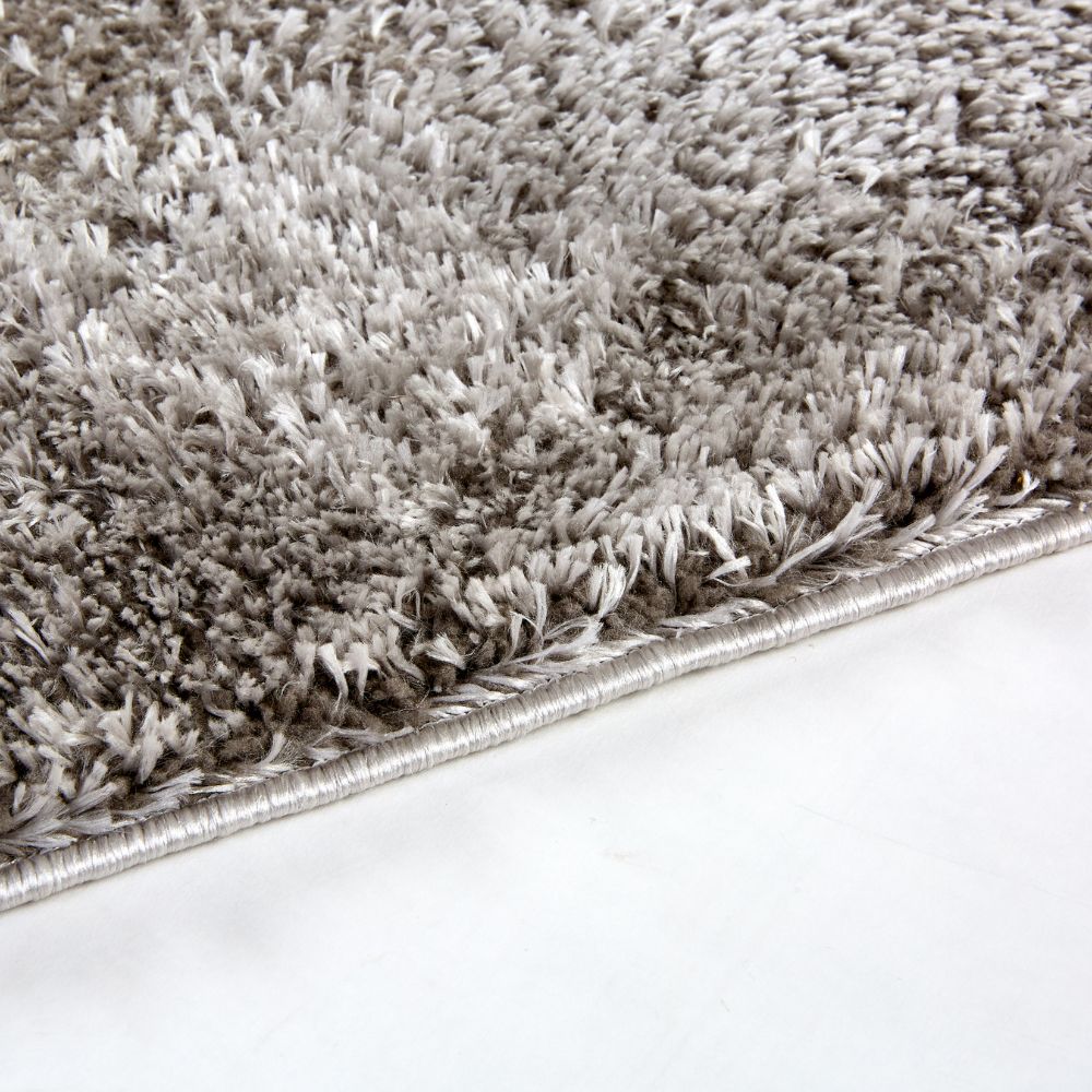 Astra Paulie 6983 Hochflor-Teppich Marmor Silber