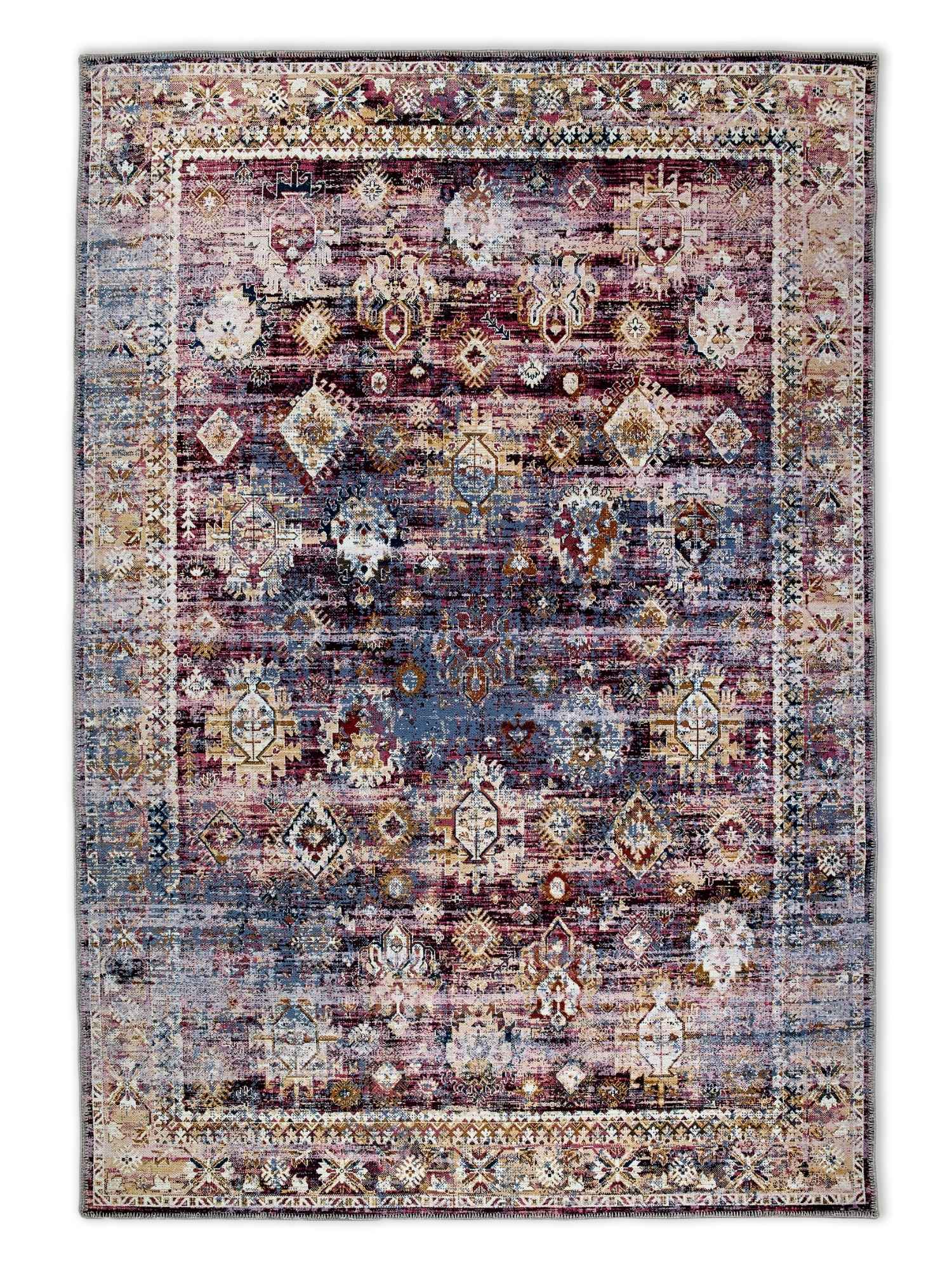Astra Piper 6996 Kurzflor-Teppich Oriental Bunt