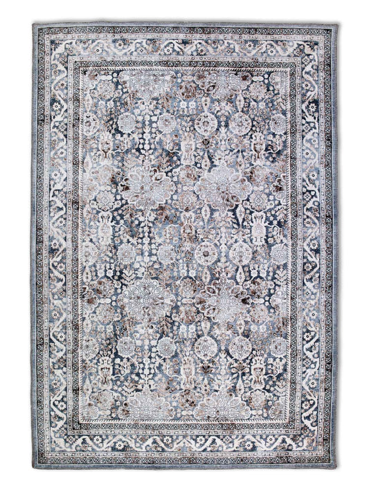Astra Piper 6996 Kurzflor-Teppich Oriental Grau