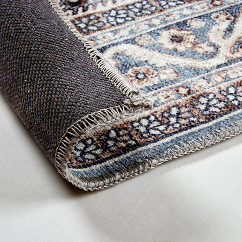 Astra Piper 6996 Kurzflor-Teppich Oriental Grau