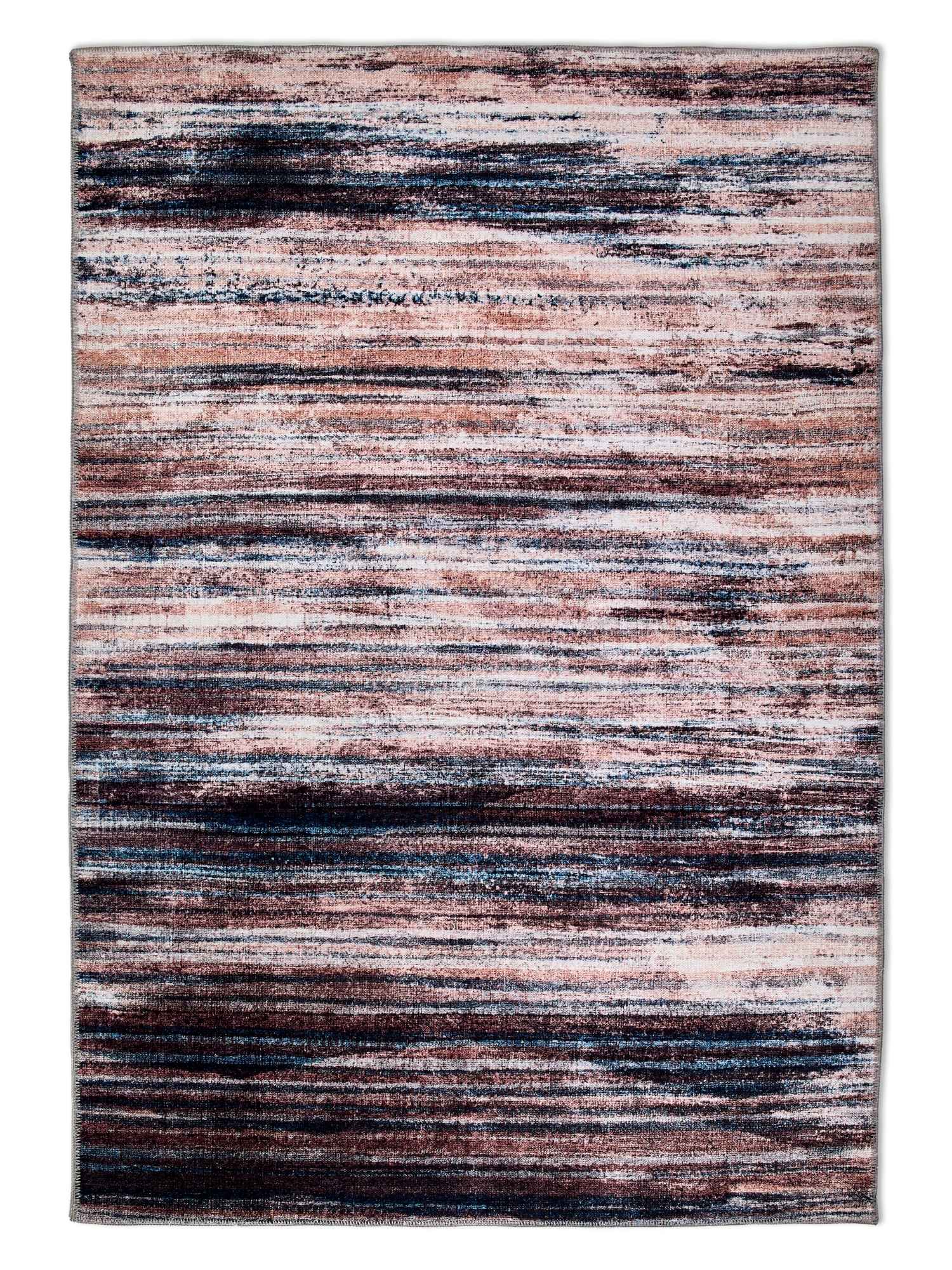 Astra Piper 6996 Kurzflor-Teppich Rotbraun/Beige