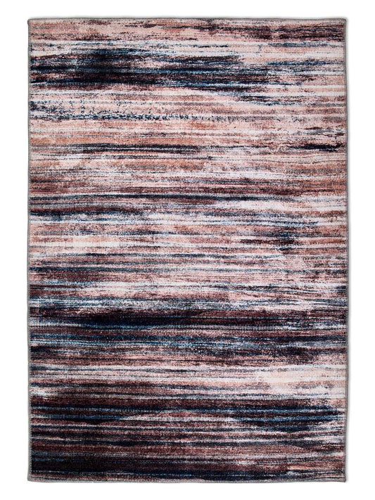 Astra Piper 6996 Kurzflor-Teppich Rotbraun/Beige