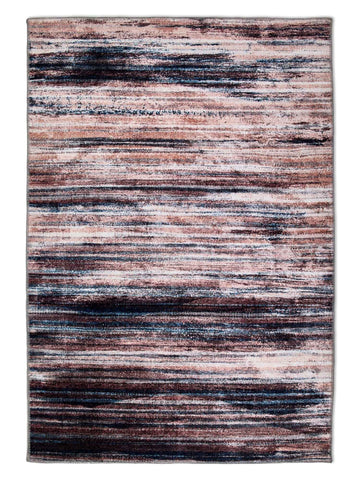 Astra Piper 6996 Kurzflor-Teppich Rotbraun/Beige