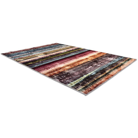 Astra Piper 6996 Kurzflor-Teppich Streifen Bunt
