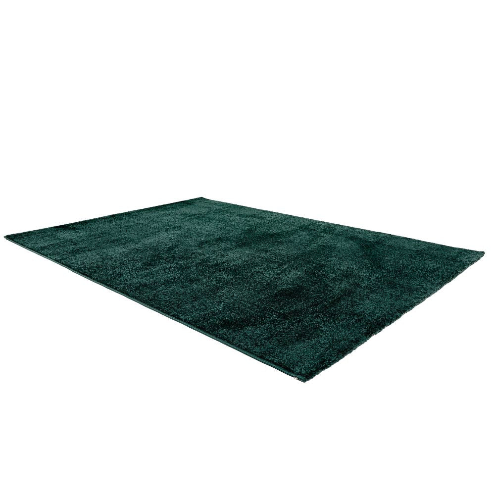 Astra Sam 6982 Kurzflor-Teppich Dunkelgrün
