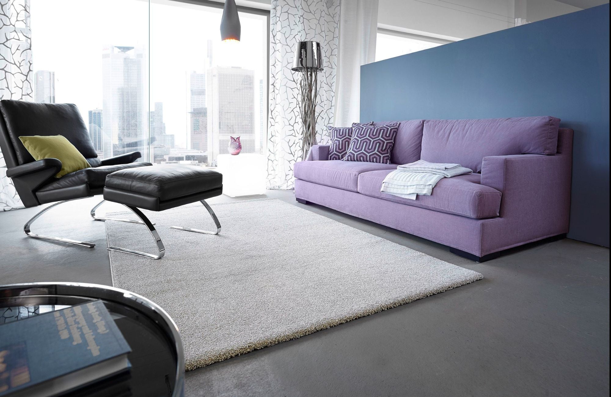 Astra Samoa 6870 Webteppich Silber